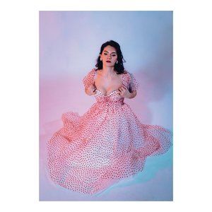 Women's Heart Tulle Dress